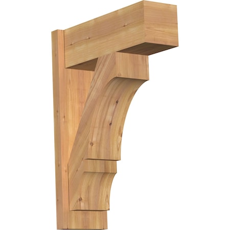 Balboa Block Smooth Outlooker, Western Red Cedar, 7 1/2W X 20D X 28H